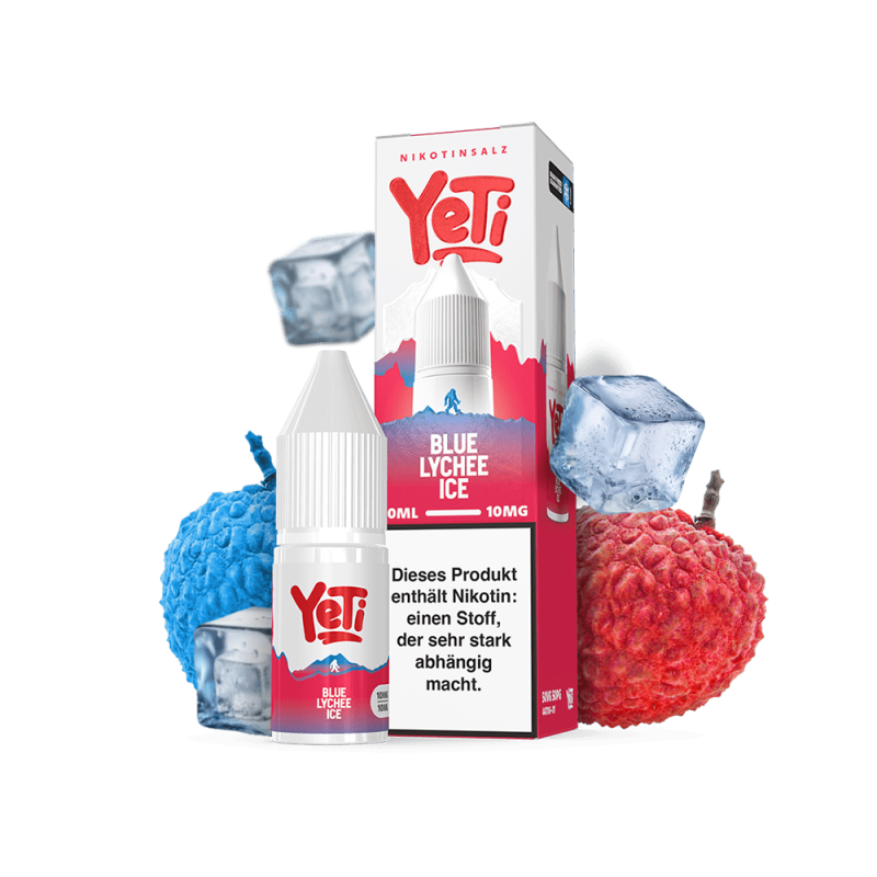 Yeti Summit Nikotinsalz - Blue Lychee Ice - Overdosed 10ml Liquid 10mg