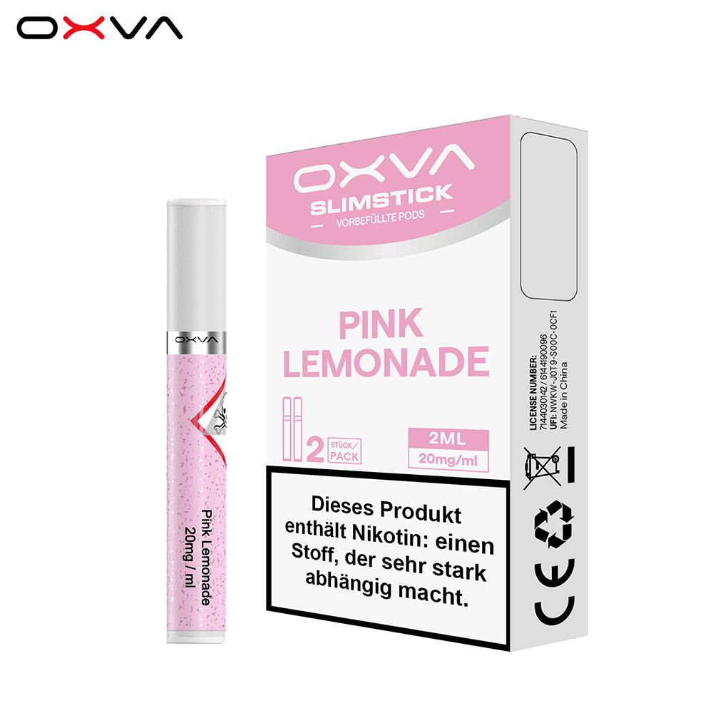 Oxva Slimstick Pods – Pink Lemonade – 20mg – 2ml (2 Stück)