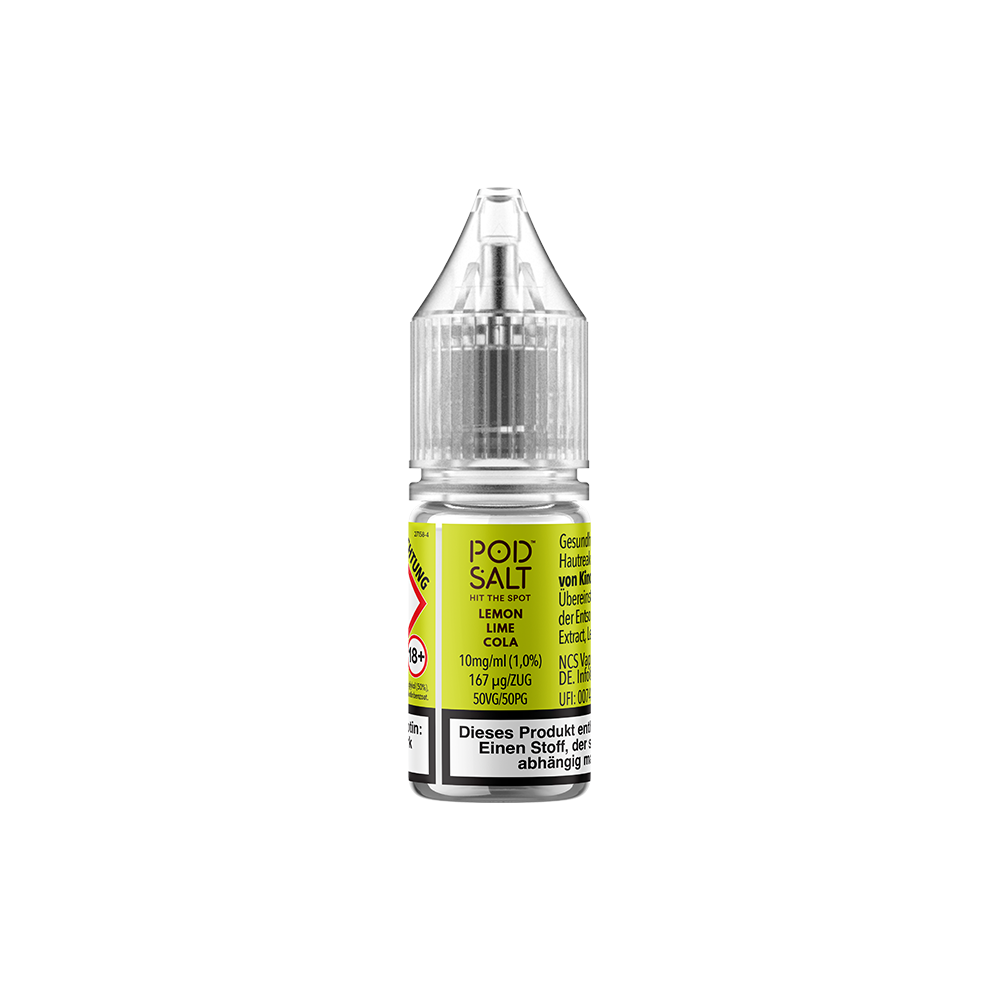Pod Salt Xtra Nikotinsalz - Lemon Lime Cola - Liquid 10ml 10mg