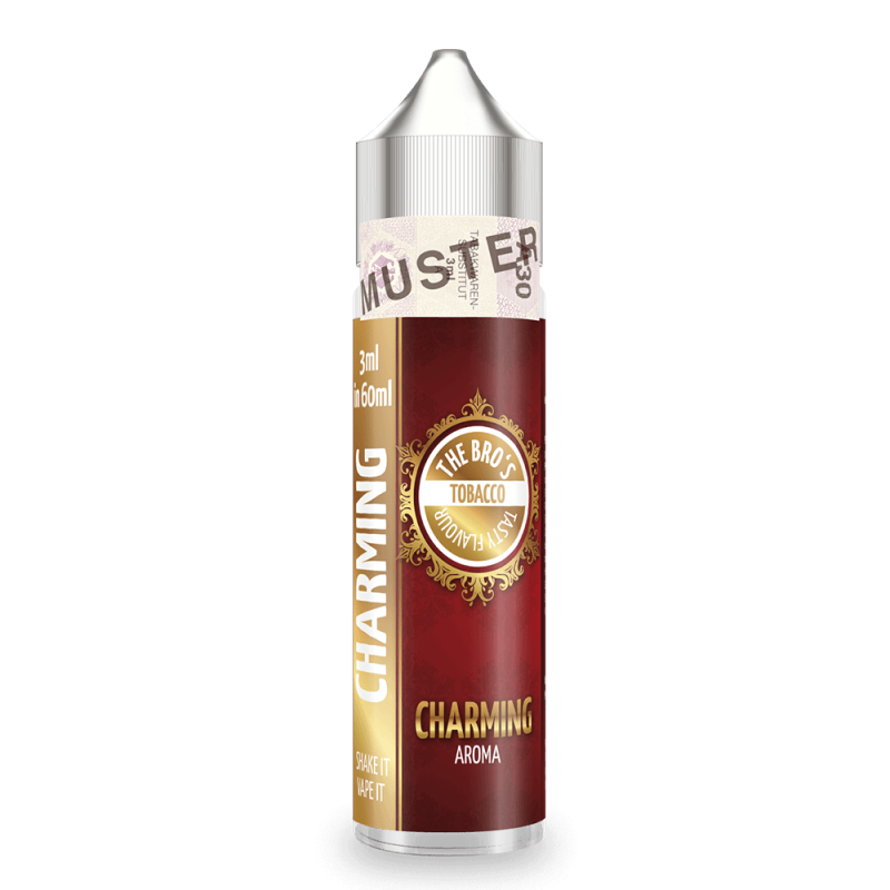 The Bros Longfill - Tobacco Charming - 3ml Aroma in 60ml Flasche