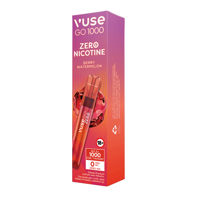 Vuse GO 1000 Berry Watermelon Einweg E-Zigarette 0mg
