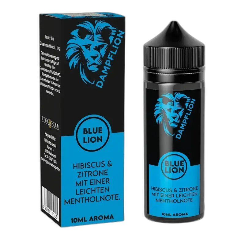 Dampflion Originals Longfill - Blue Lion - 10ml Aroma in 120ml Flasche
