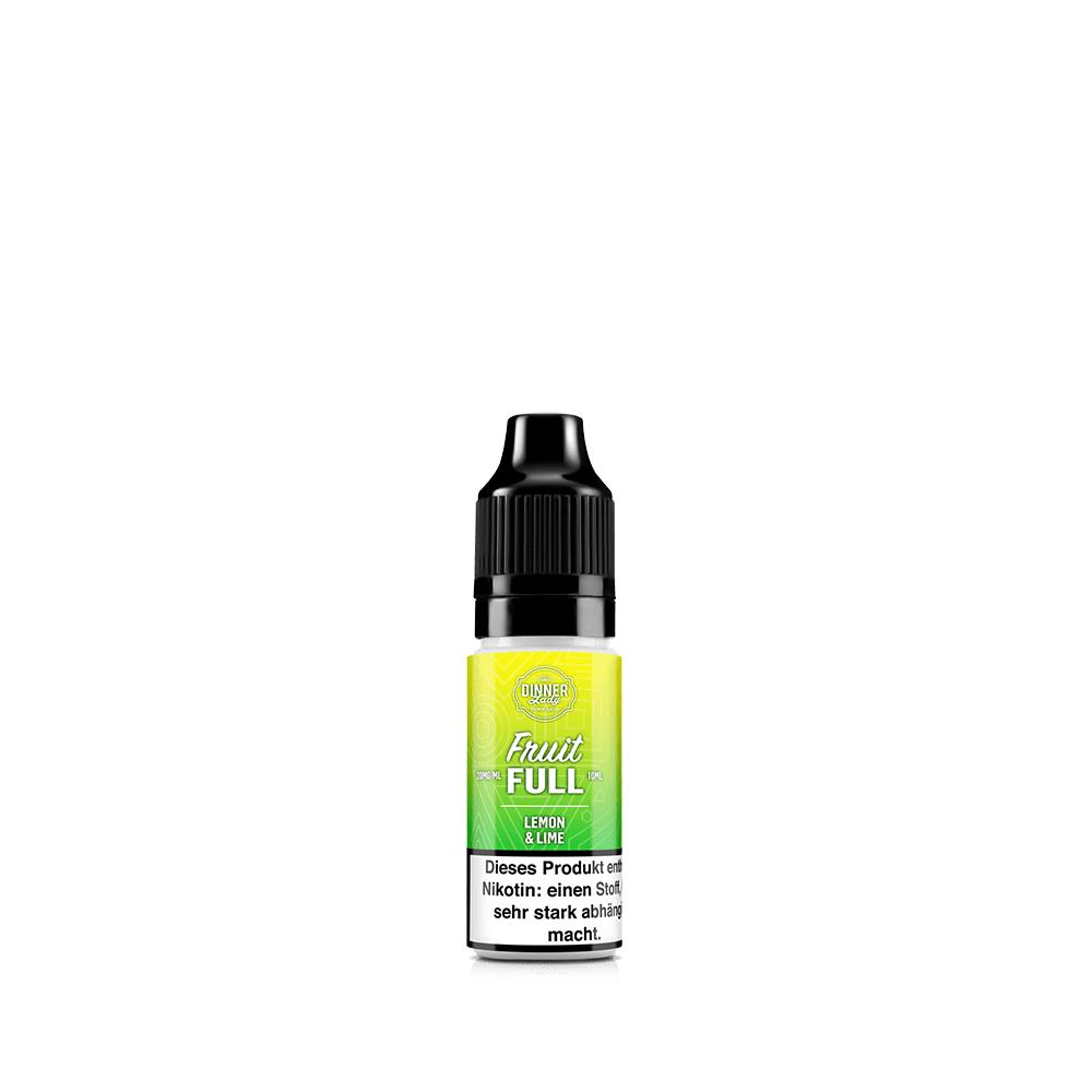Dinner Lady Fruit Full Nikotinsalz - Lemon & Lime - 10ml Liquid 20mg