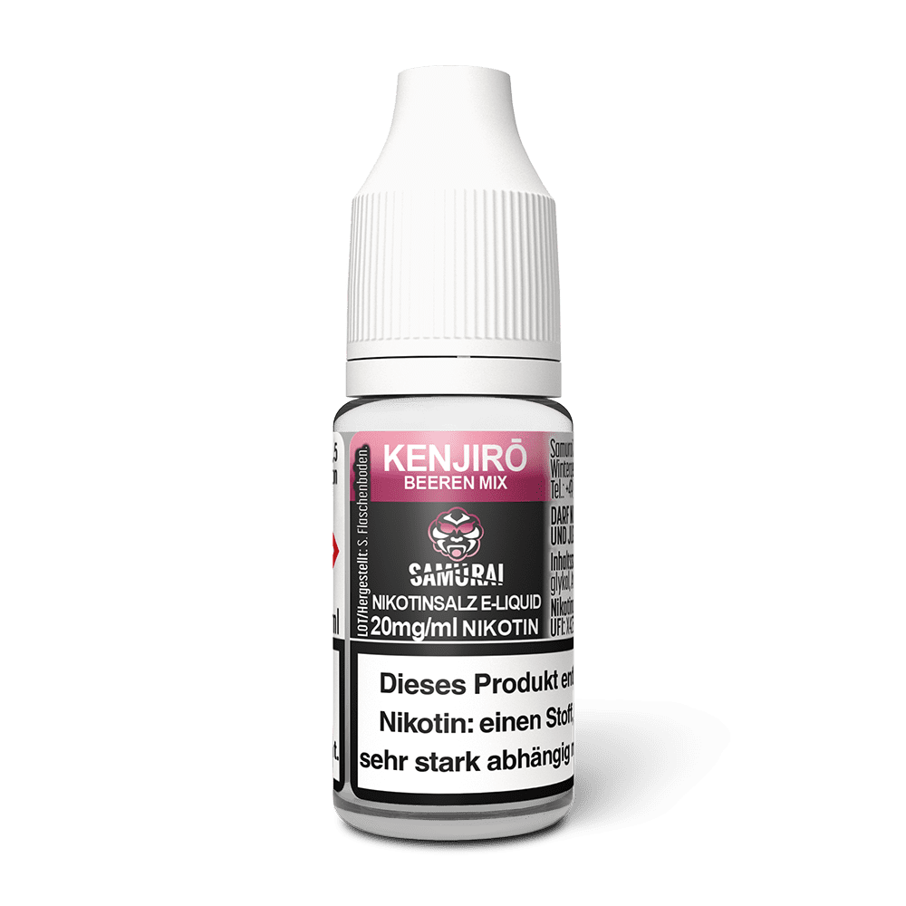 Samurai Nikotinsalz - Kenjirō Beeren Mix - Liquid  10ml