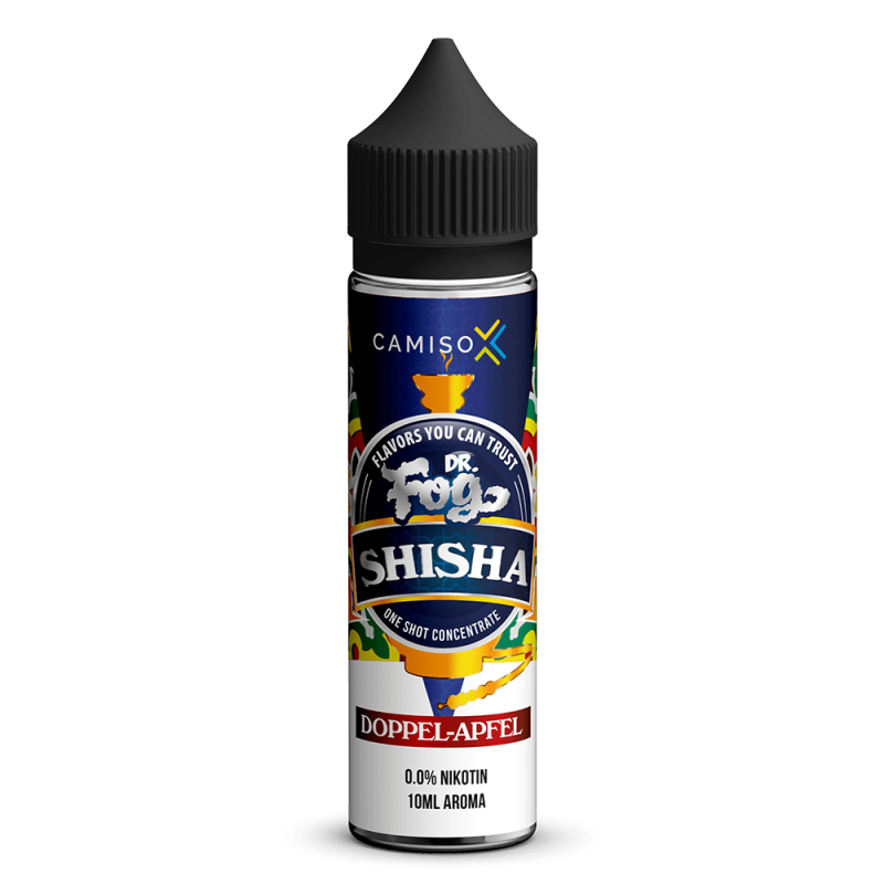Dr. Fog Longfill - Doppel Apfel - 10ml Aroma in 60ml Flasche