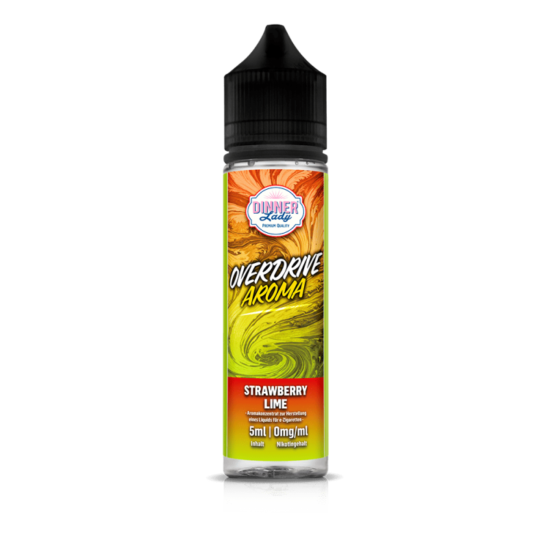 Dinner Lady Overdrive Longfill - Strawberry Lime - 5ml in 60ml Flasche