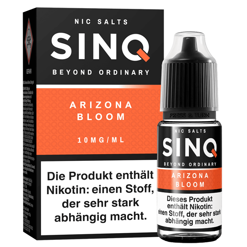 SINQ Nikotinsalz - Arizona Bloom - 10ml Liquid 10mg