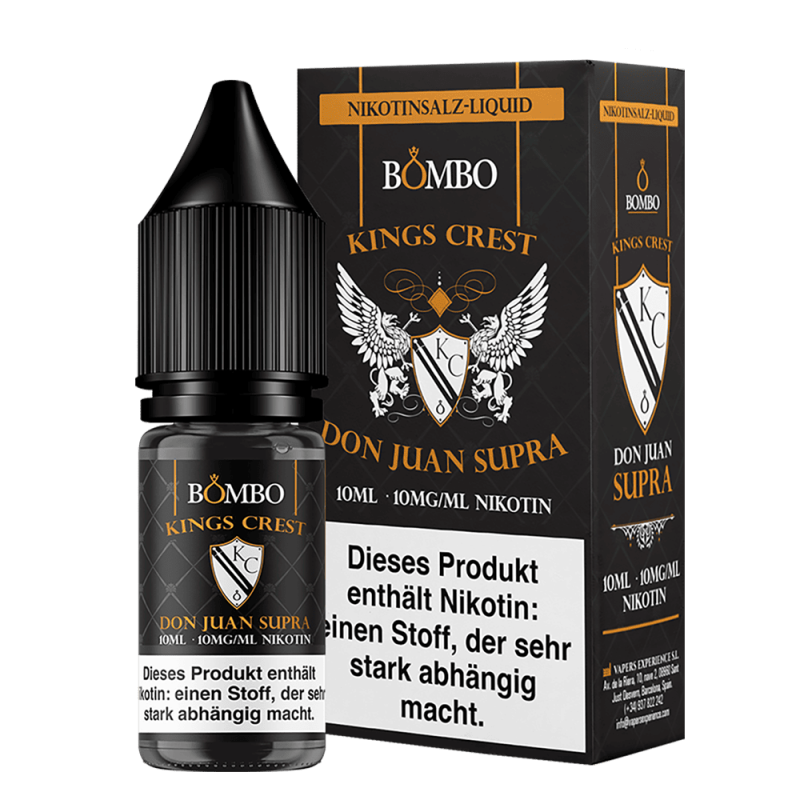 Kings Crest Nikotinsalz - Don Juan Supra - 10ml Liquid