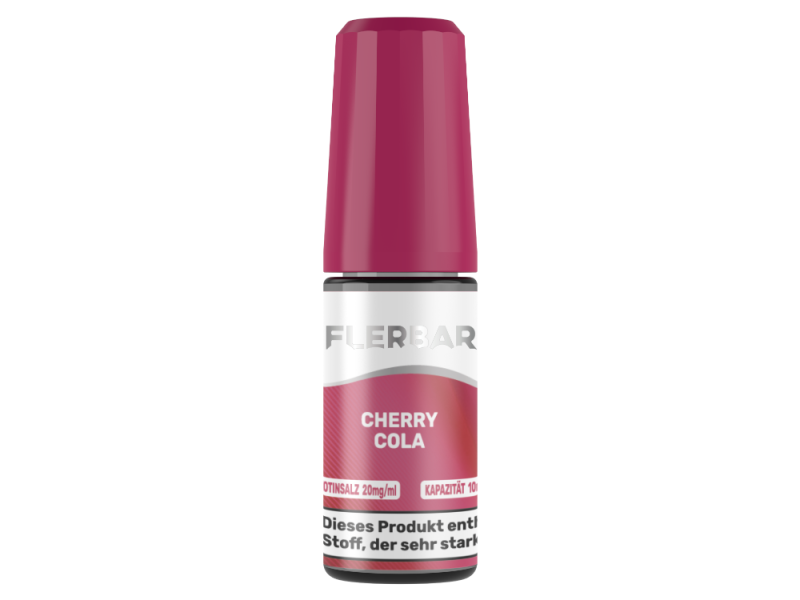 Flerbar Nikotinsalz Liquid 10ml Cherry Cola 20mg