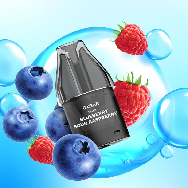 Oxbar Voxin Pods – Blueberry Sour Raspberry – 20mg – 2ml (1 Stück)