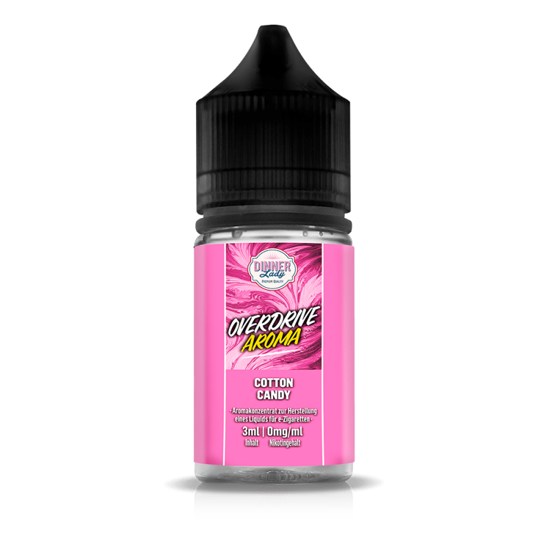 Dinner Lady Overdrive Longfill - Cotton Candy - 3ml in 30ml Flasche