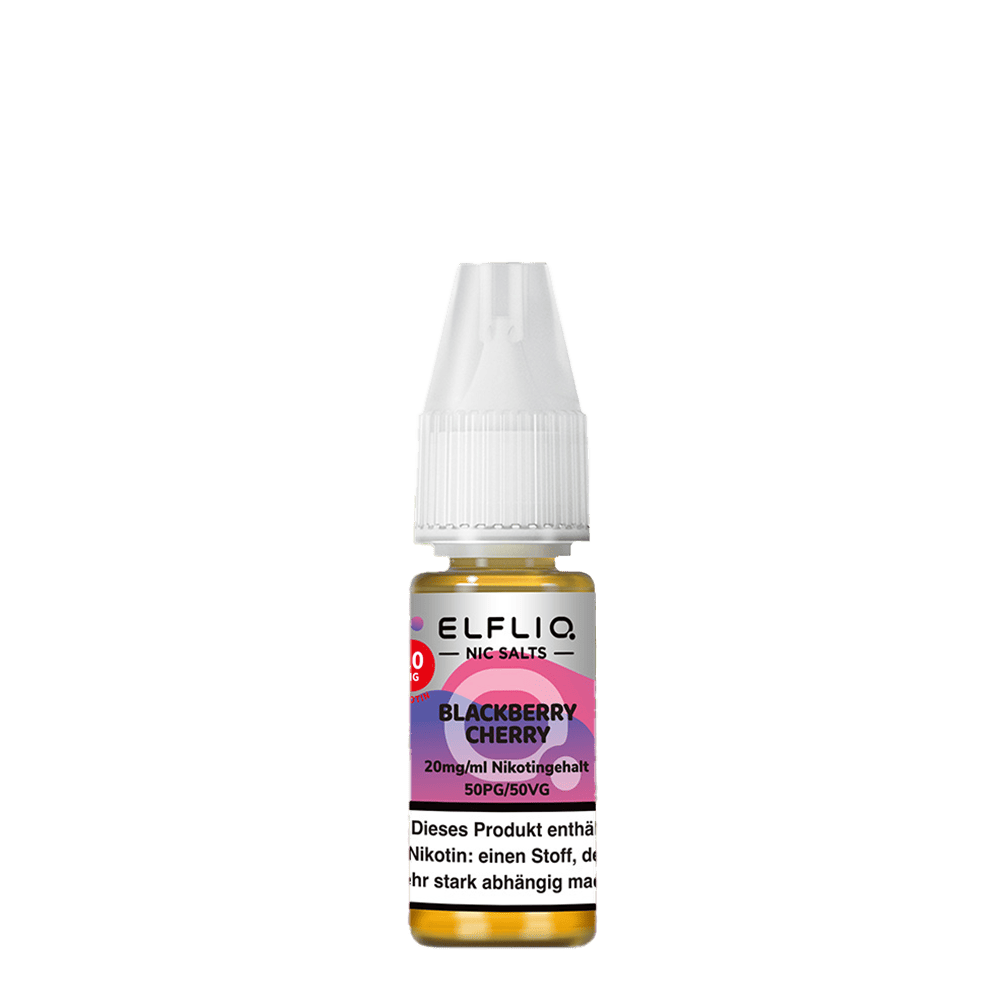Elfliq by Elfbar Nikotinsalz - Blackberry Cherry - Liquid 10ml 20mg