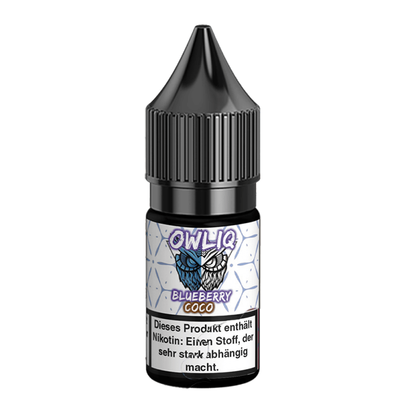 OWLIQ Nikotinsalz - Blueberry Coco - 10ml Liquid 20mg
