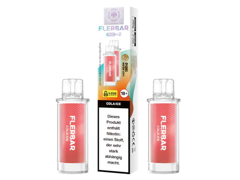 Flerbar Pod (2 Stk.) Cola Ice 20mg