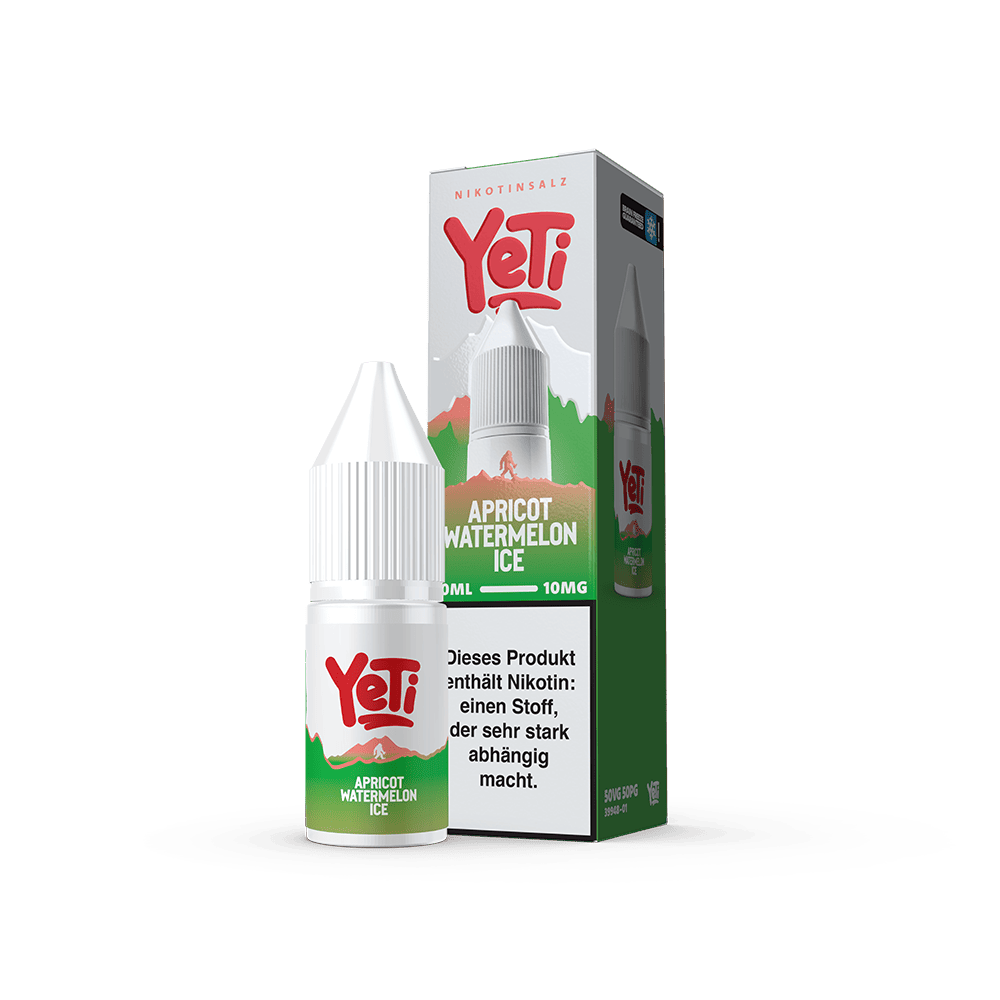 Yeti Summit Nikotinsalz - Apricot Watermelon Ice - Overdosed 10ml Liquid