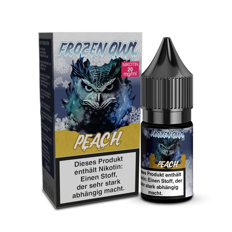 Frozen OWL Nikotinsalz - Peach - 10ml Liquid 20mg