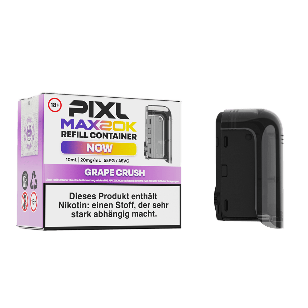 PIXL MAX 20K Pods – Grape Crush – 20mg – 10ml (1 Stück)