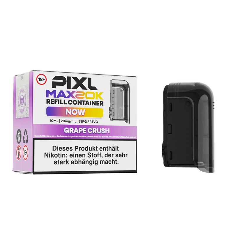 PIXL MAX 20K Einweg Pod - Grape Crush - 20 mg Nikotinsalz 10ml