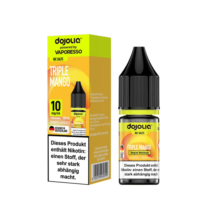 Dojoliq Nikotinsalz - Triple Mango - 10ml Liquid 10mg