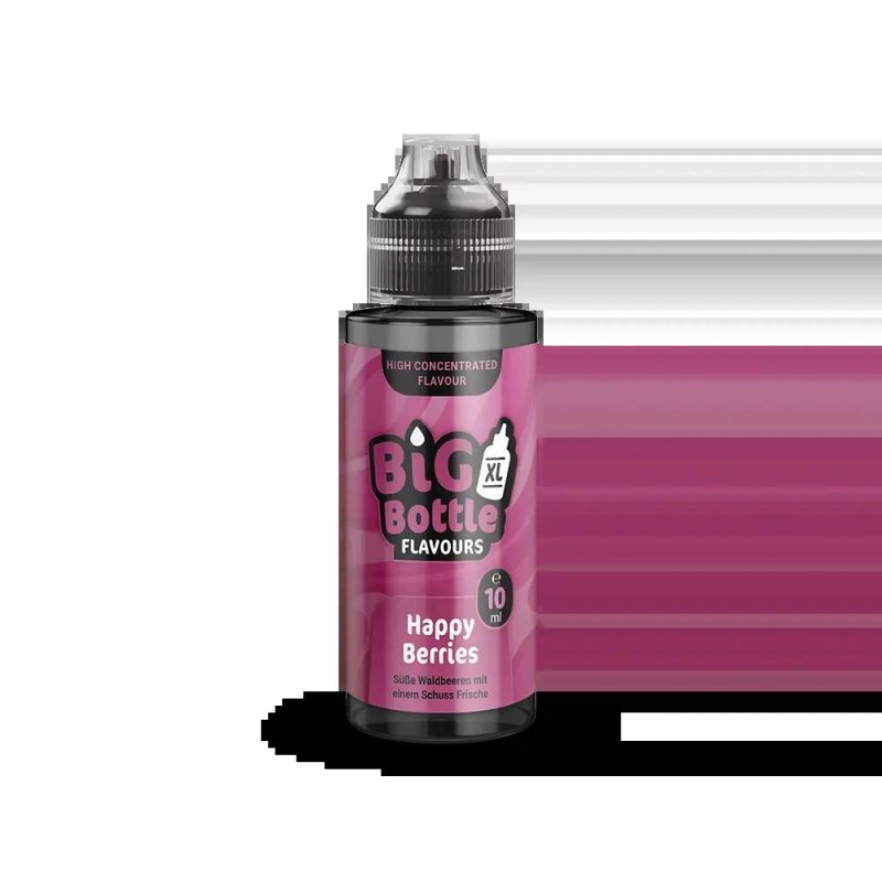 Big Bottle Flavours Longfill - Happy Berries - 10ml Aroma in 120ml Flasche