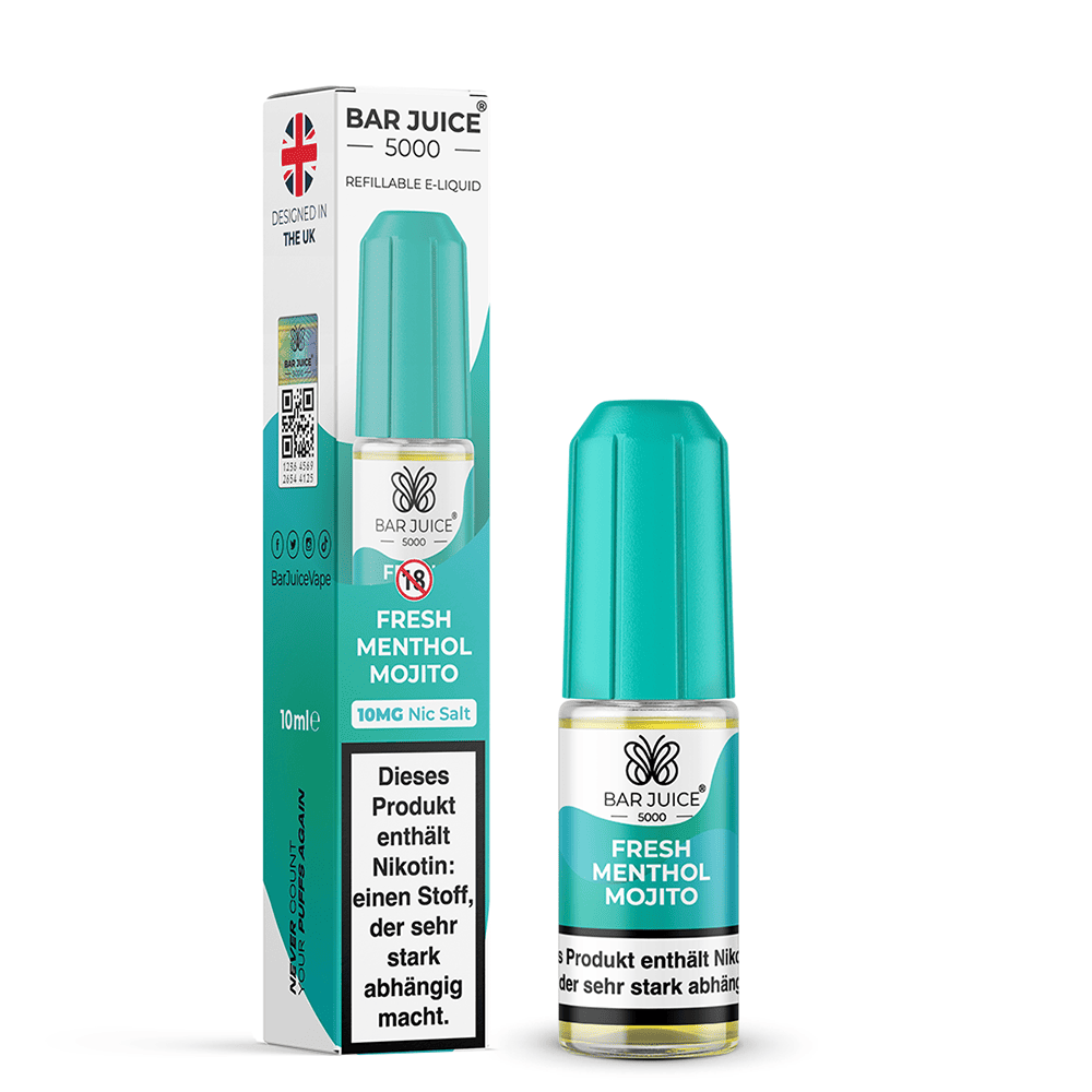 Bar Juice 5000 Nikotinsalz - Fresh Menthol Mojito -  10ml