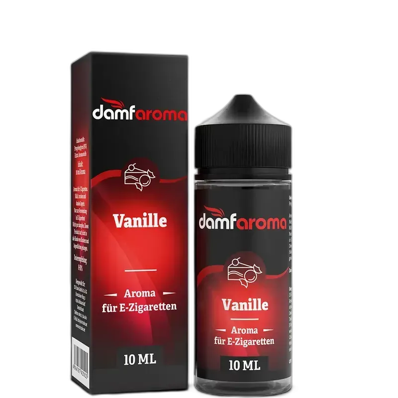 damfaroma Longfill - Vanille - 10ml Aroma in 120ml Flasche
