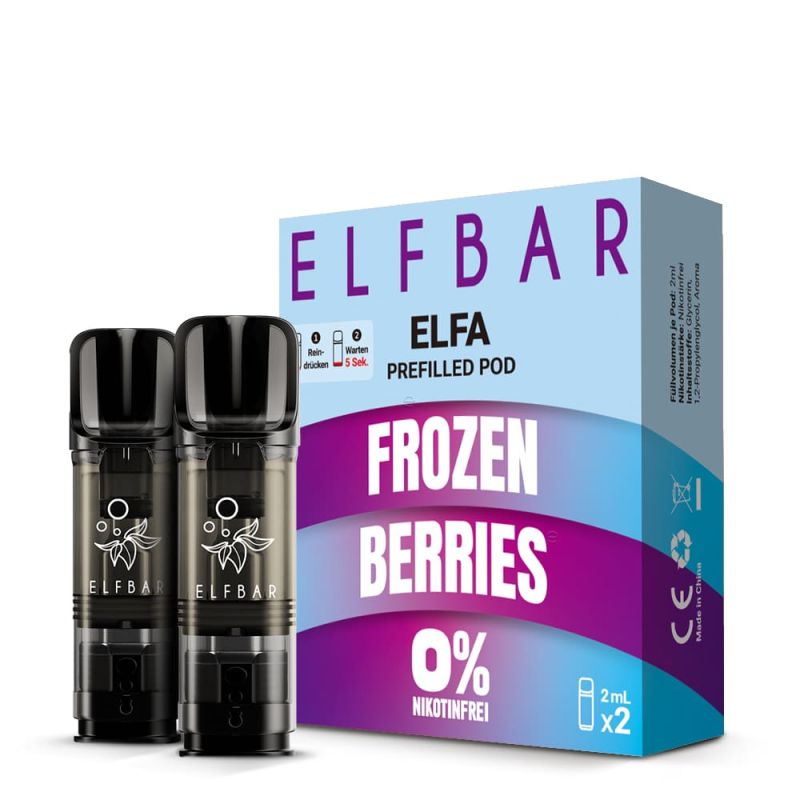 Elfbar ELFA Pods – Frozen Berries – 0mg – 2ml (2 Stück)