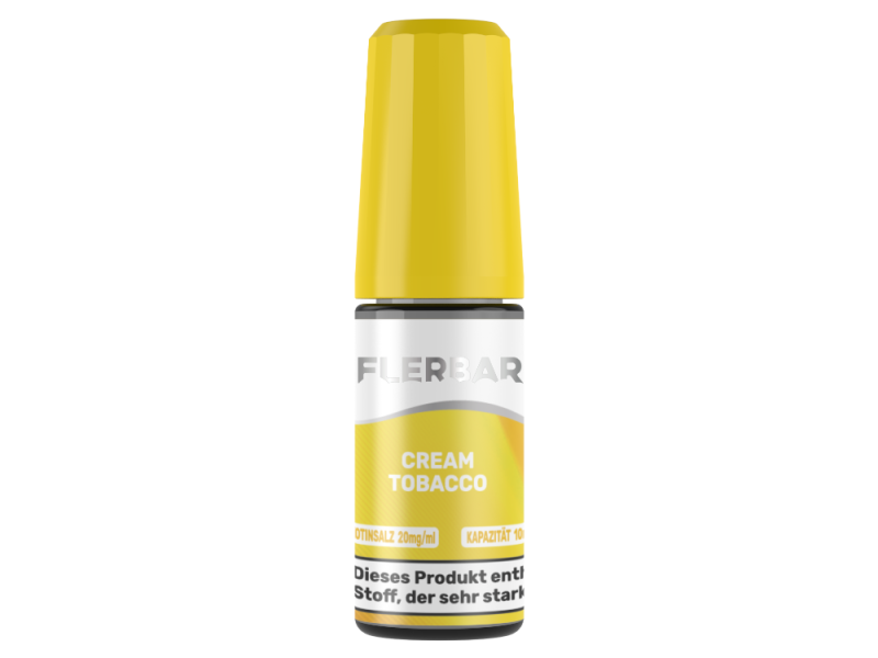 Flerbar Nikotinsalz Liquid 10ml Cream Tobacco 20mg