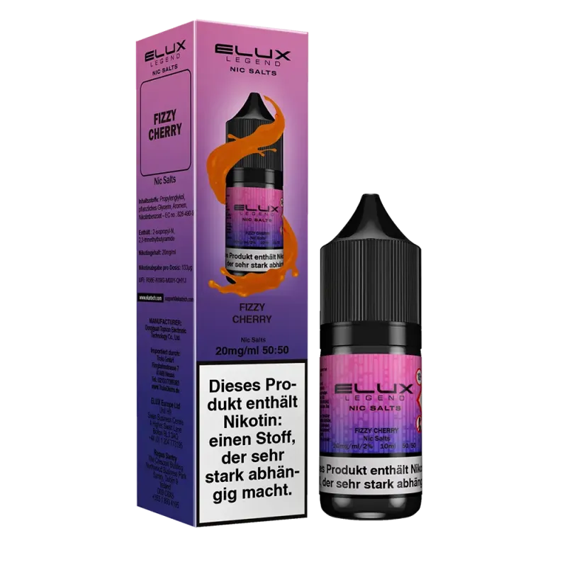 Elux Nikotinsalz - Fizzy Cherry -  10ml