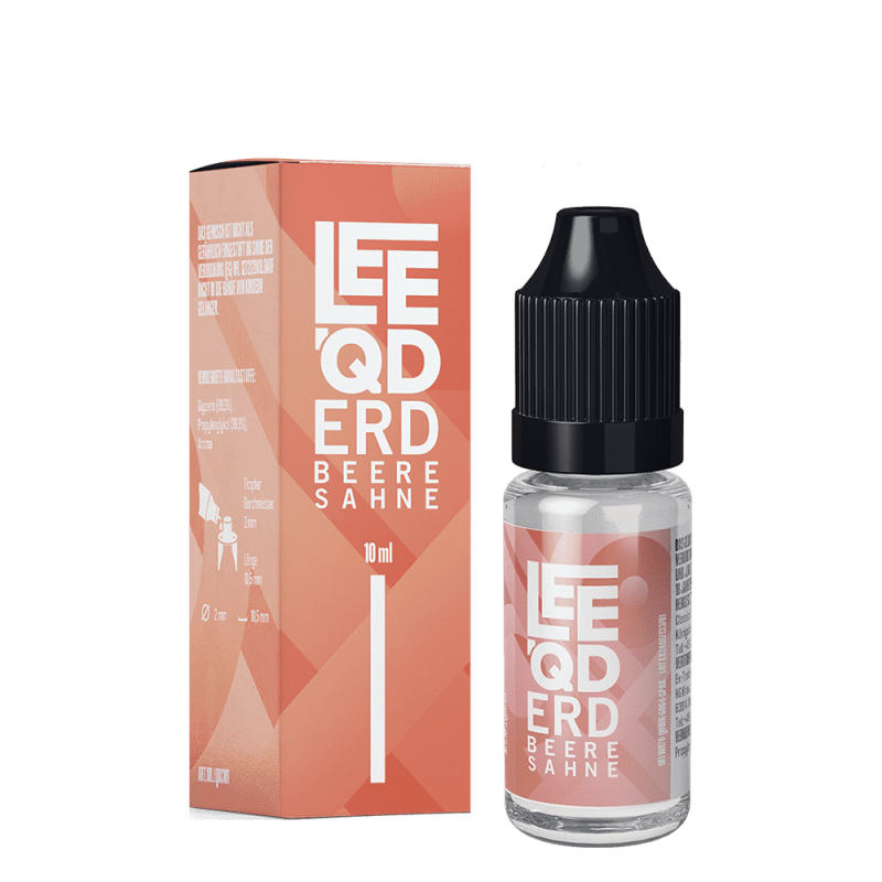 LEEQD Liquid - Crazy Erdbeere Sahne - 10ml