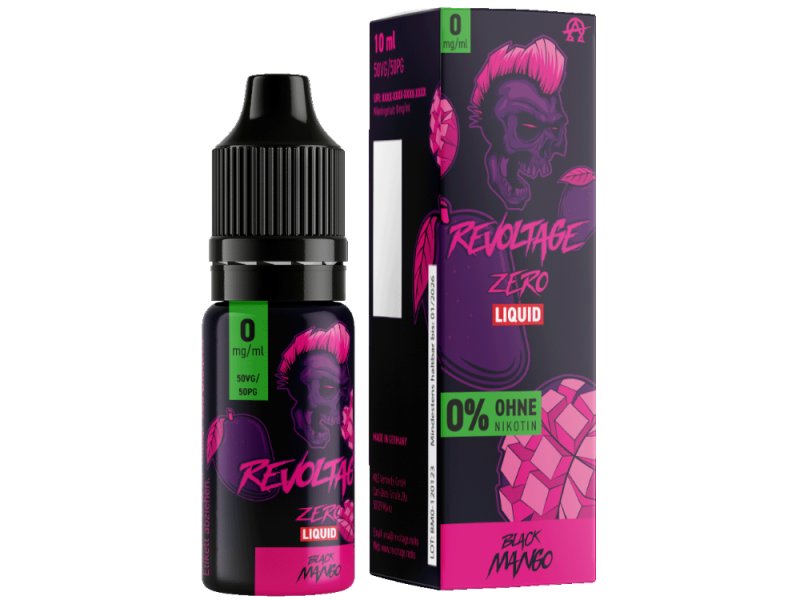Revoltage Hybrid Nikotinsalz Black Mango 10ml 0mg