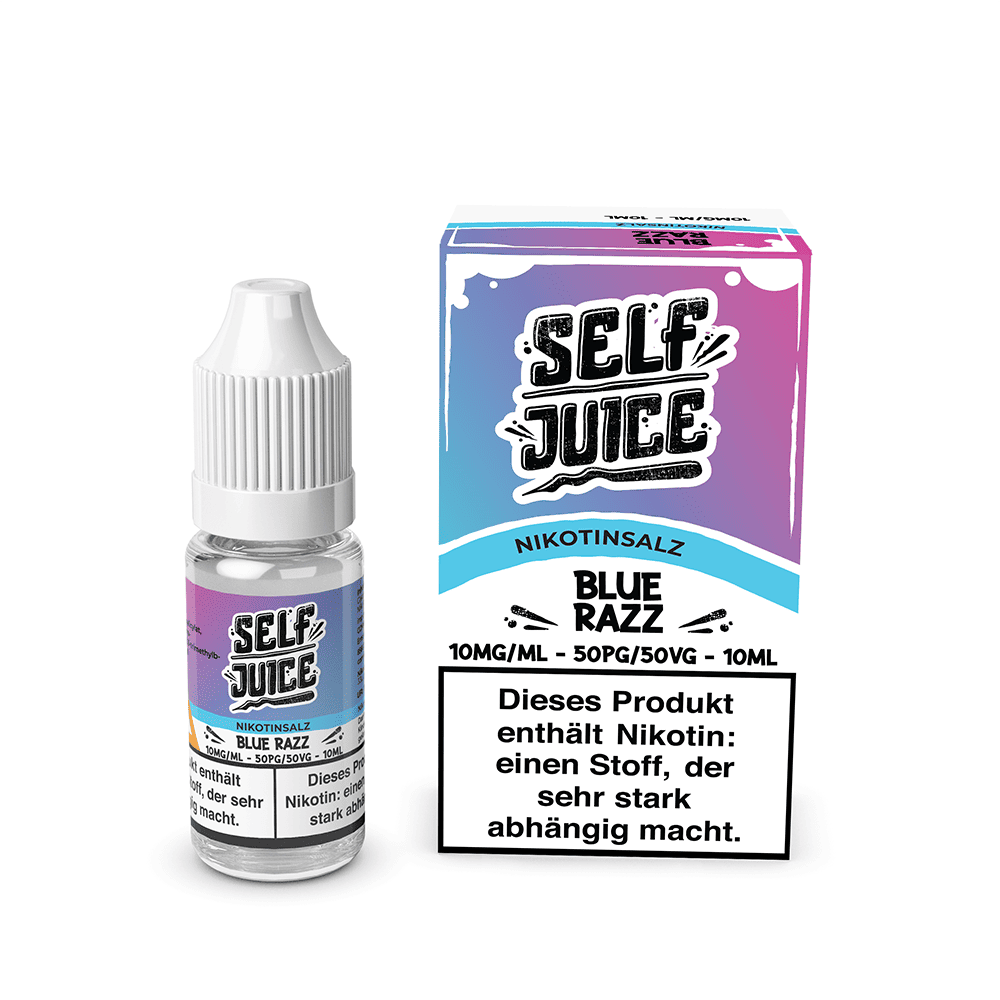 Self Juice Nikotinsalz - Blue Razz - 10ml Liquid 10mg