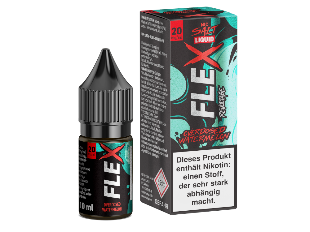 Revoltage FLEX Nikotinsalz Watermelon 10ml 20mg