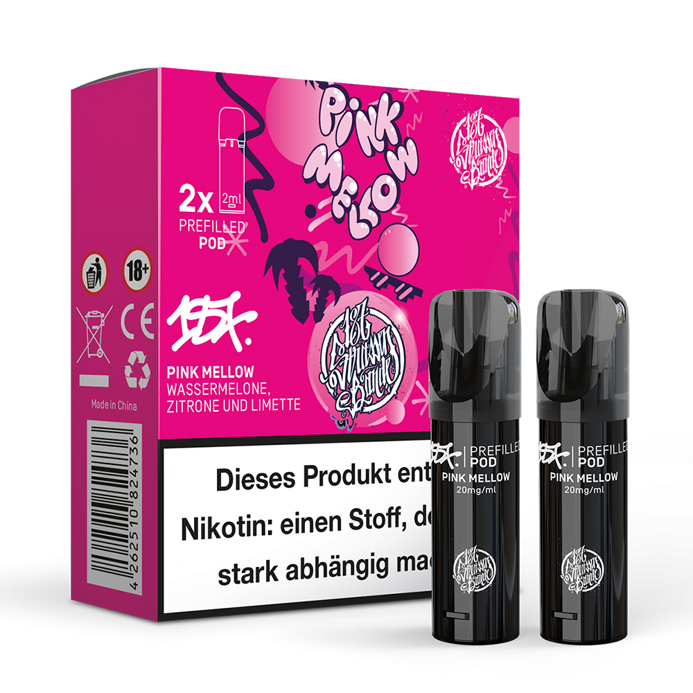 187 Strassenbande Pods – Pink Mellow – 20mg – 2ml (2 Stück)