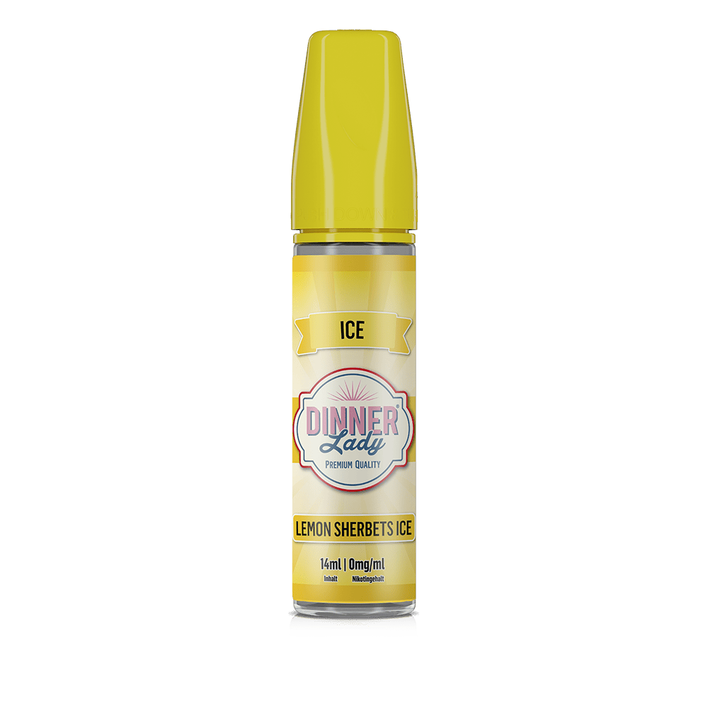 Dinner Lady Sweets ICE Aroma Longfill - Lemon Sherbets ICE - 14ml in 60ml Flasche