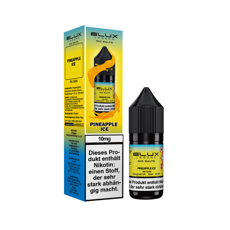 Elux Nikotinsalz - Pineapple Ice - Liquid 10ml