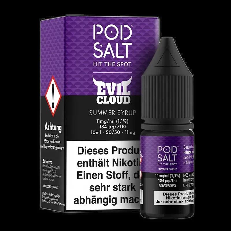 Pod Salt Fusion - Summer Syrup - 10ml Liquid 11mg Nikotinsalz