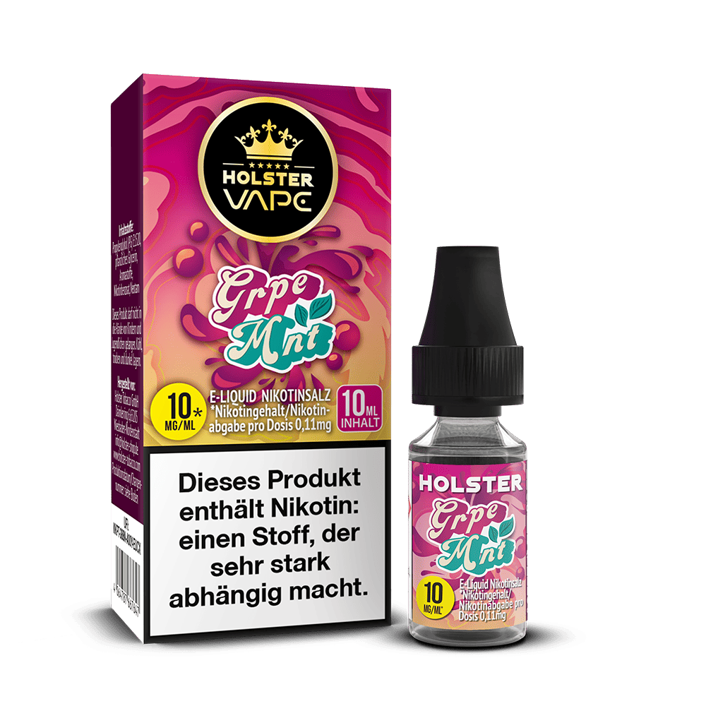 Holster Nikotinsalz - Grpe Mnt 10mg