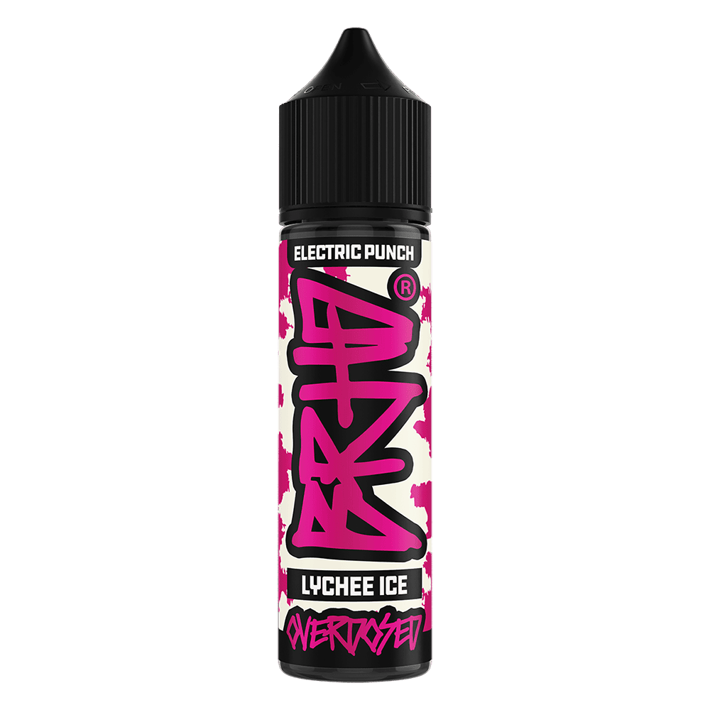 Barehead Longfill - Lychee Ice - Overdosed 10ml Aroma in 60ml Flasche