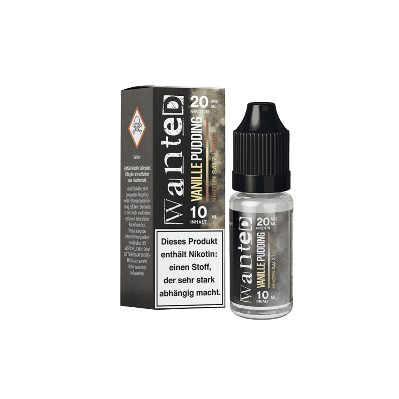 Wanted Nikotinsalz - Vanillepudding - Overdosed 10ml Liquid 20mg