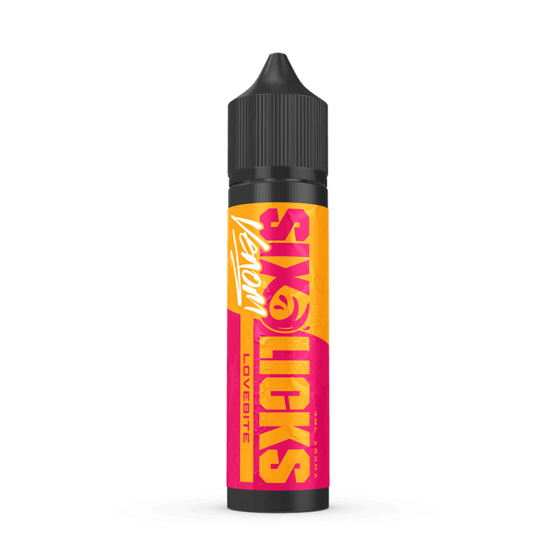 Six Licks Venom Longfill - Love Bite - 4ml in 60ml Flasche