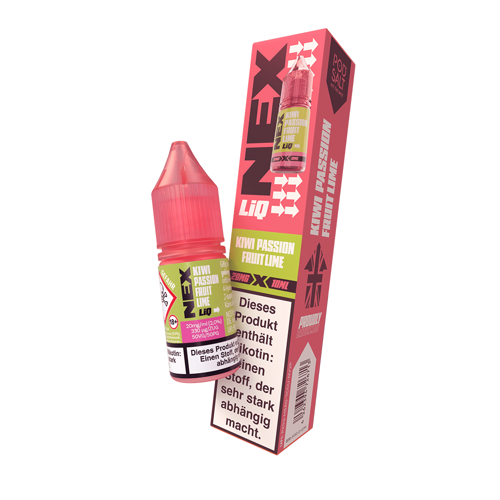 Nex Liq Nikotinsalz - Kiwi Passionfruit Lime - 10ml 20mg