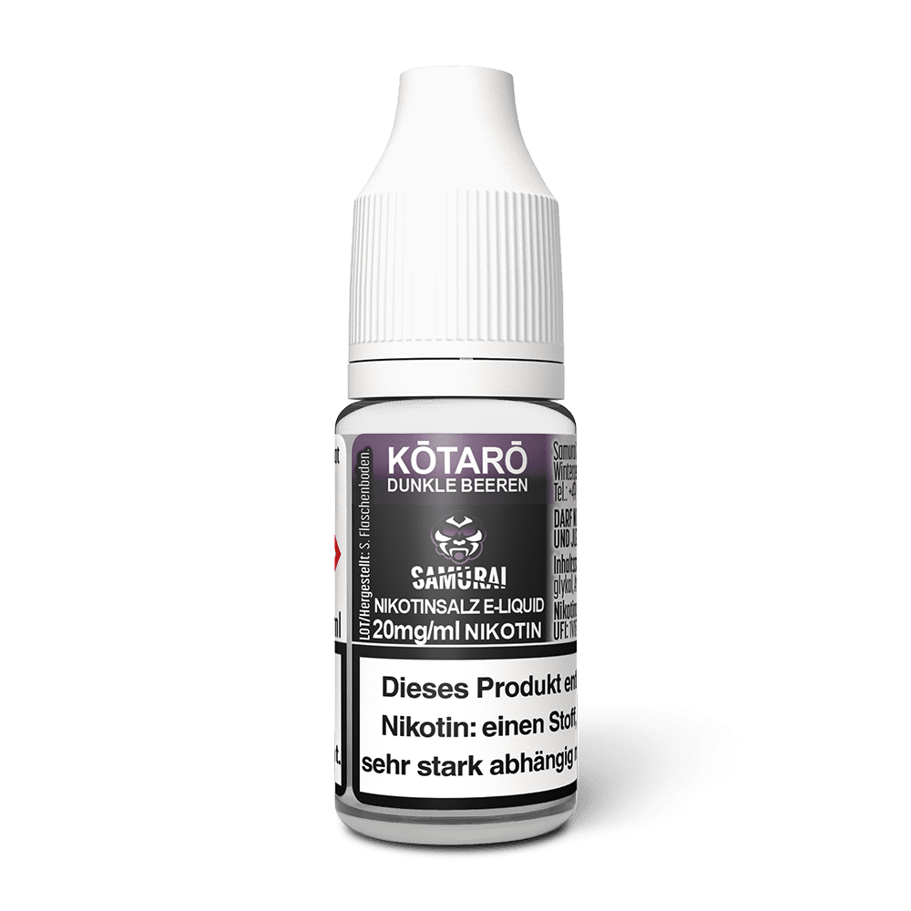 Samurai Nikotinsalz - Kotaro Dunkle Beeren - Liquid 10ml 20mg
