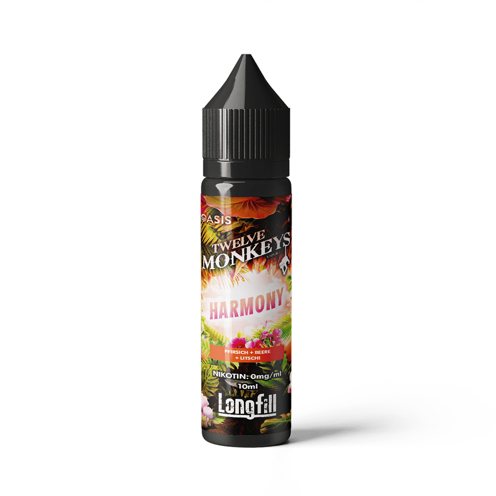 Twelve Monkeys Aroma Longfill - Harmony - 10ml in 60ml Flasche