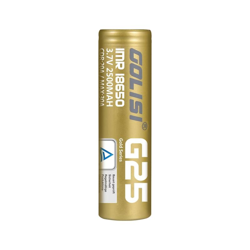 Golisi G22 Akku 18650 20A 2500 mAh