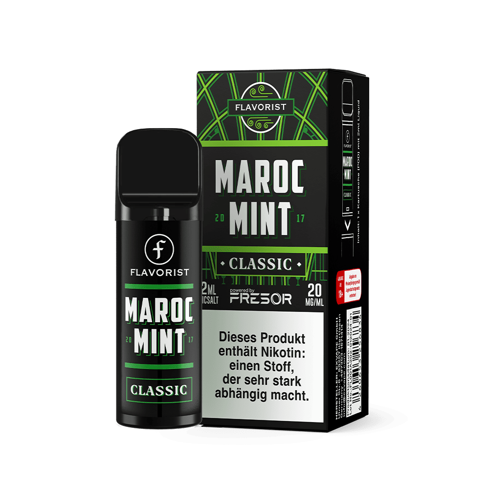 Flavorist Pods – Maroc Mint Classic – 20mg – 2ml (1 Stück)