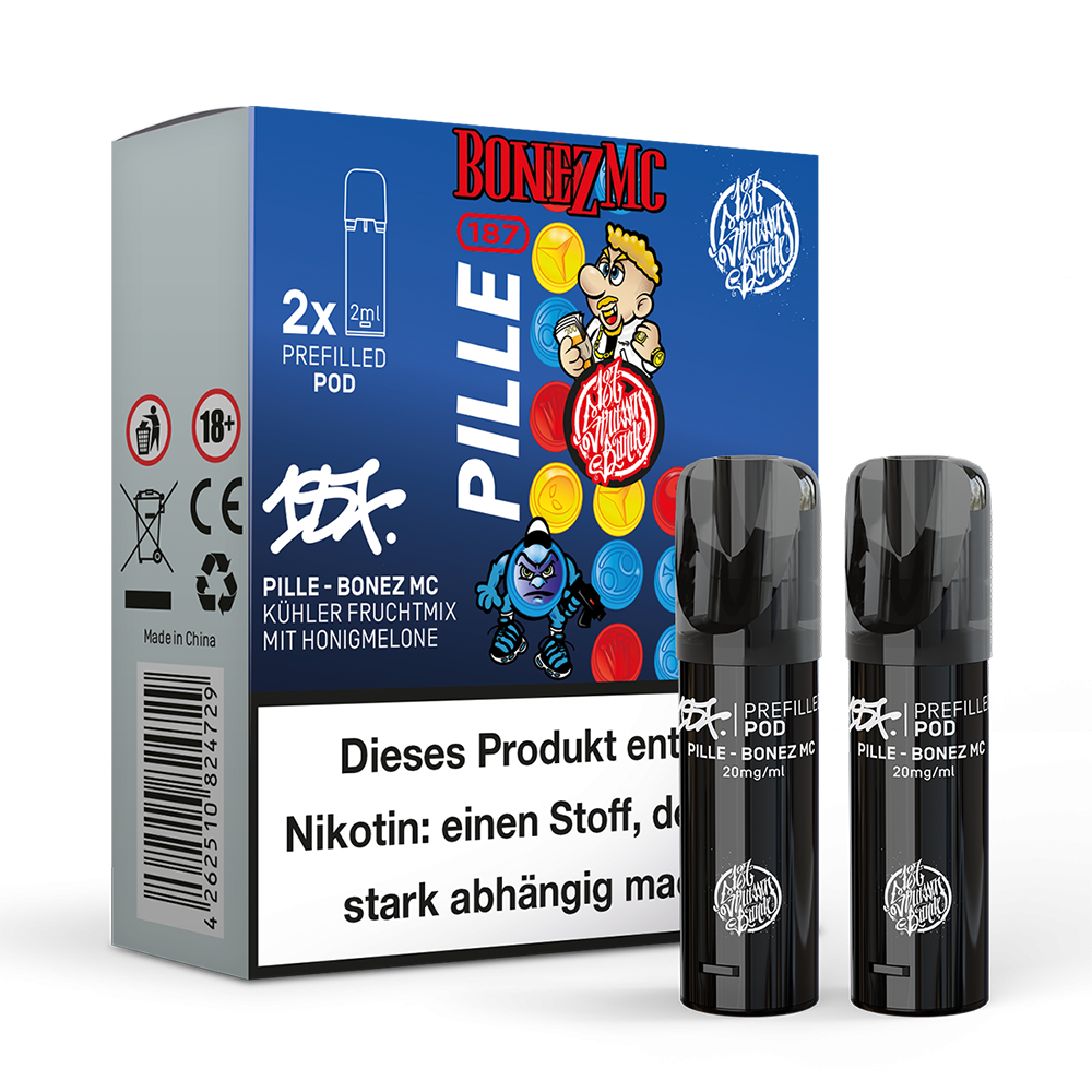 187 Strassenbande Pods – Pille Bonez MC – 20mg – 2ml (2 Stück)