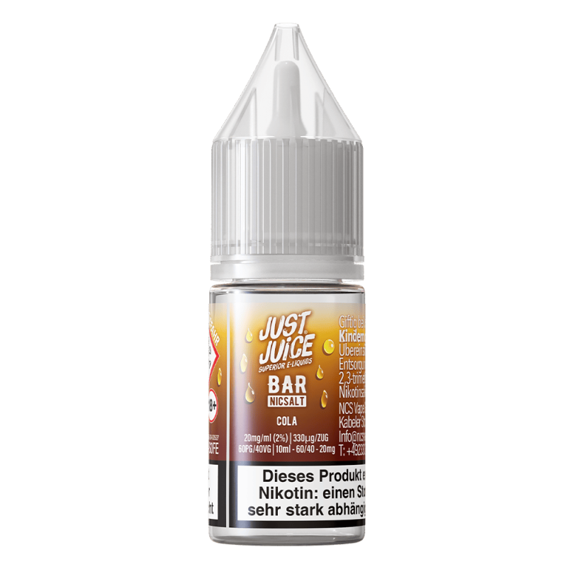 Just Juice Nikotinsalz - Cola - 10ml Liquid 20mg