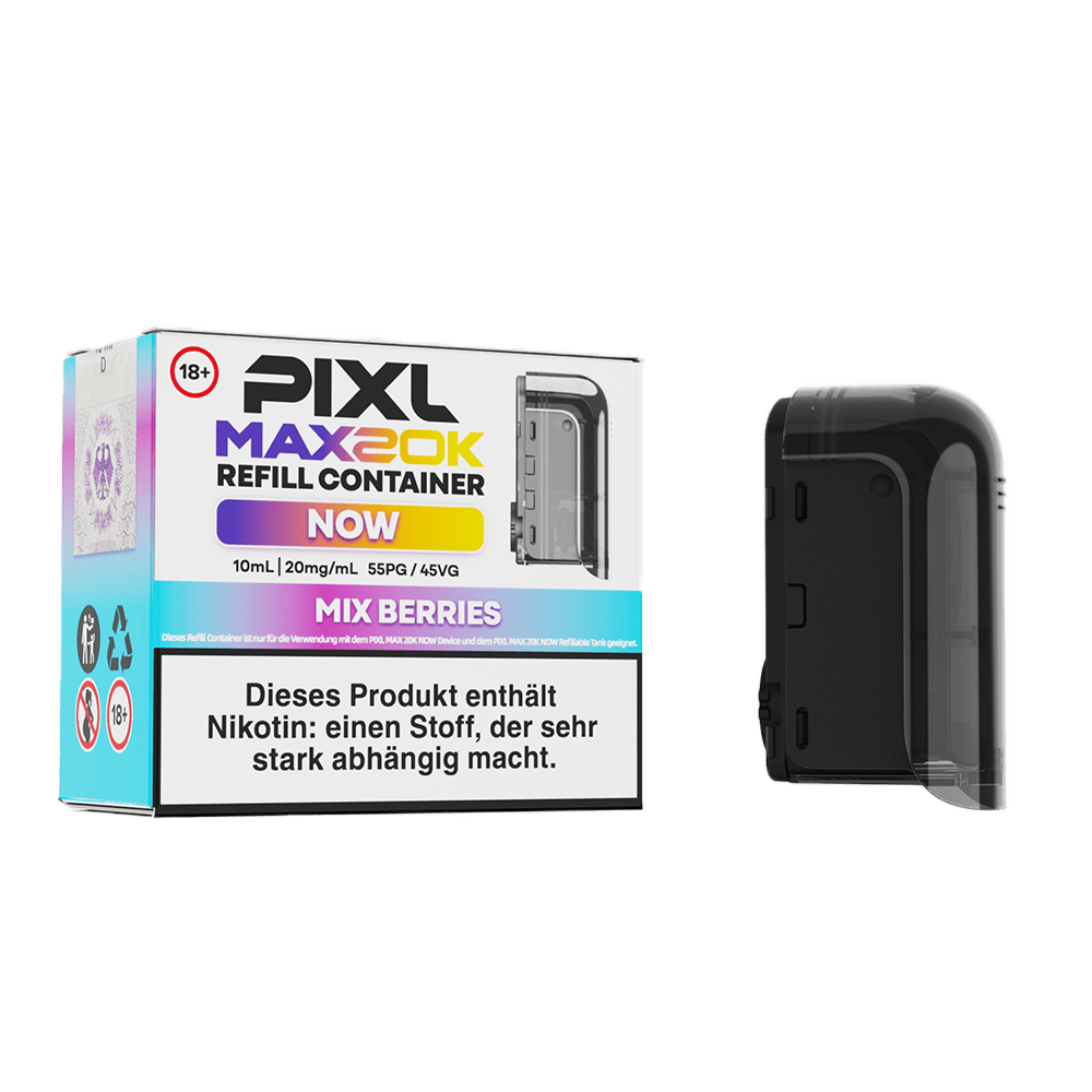 PIXL MAX 20K Pods – Mix Berries – 20mg – 10ml (1 Stück)