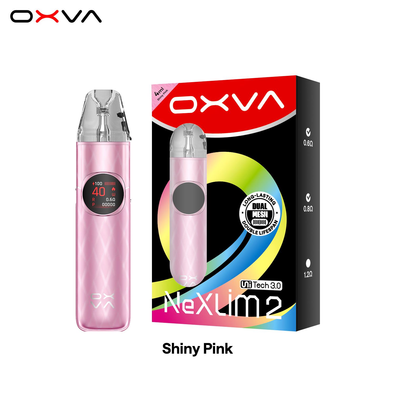 OXVA NeXLIM 2 Kit Shiny Pink